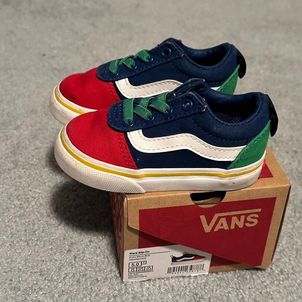 Vans Ward Slip On Multicolored Vans